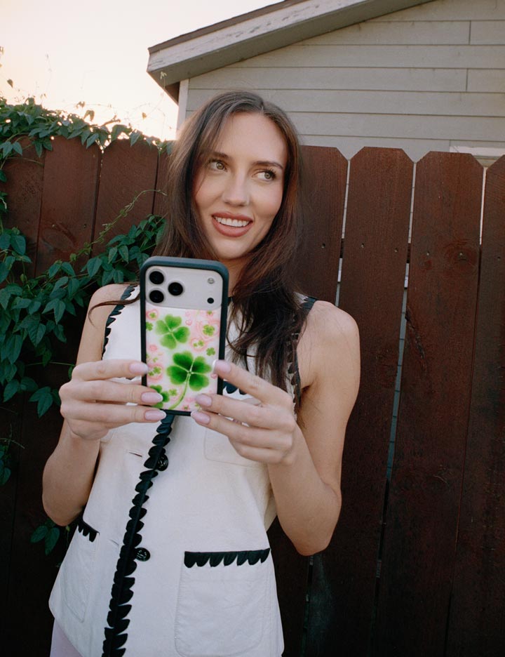 Miss Lucky iPhone Case