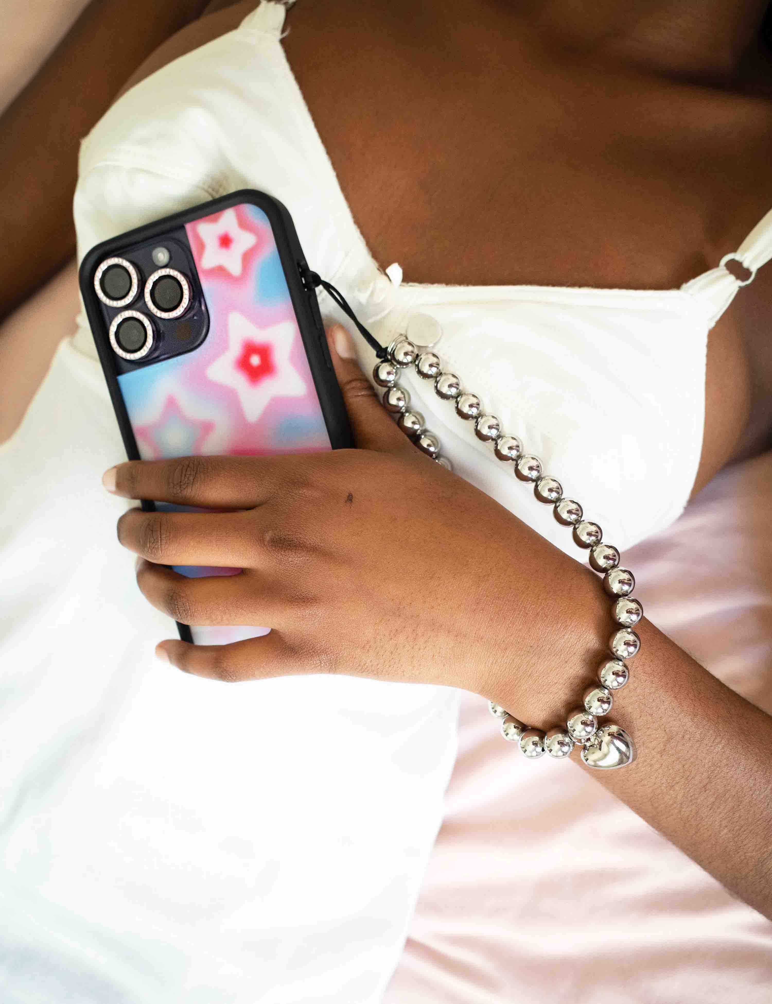 Chrome Wristlet