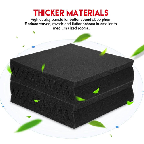 12-Pack: Sound Proof Padding Soundproof Foams