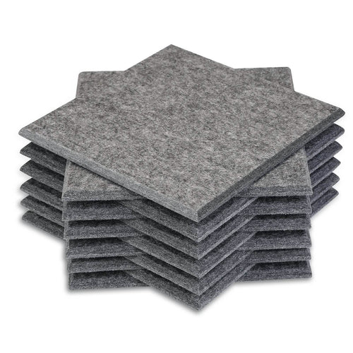 12-Packs: AGPtEK Acoustic Absorption Noise Cancellation Panels