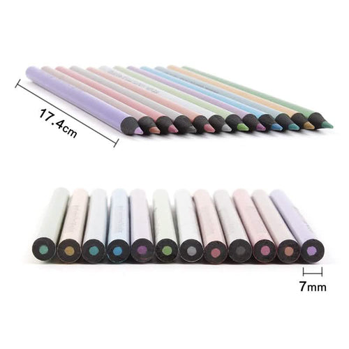 12-Piece: Metallic Colored Pencils