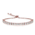 18K Rose Gold Plated 4mm Bolo Bracelet