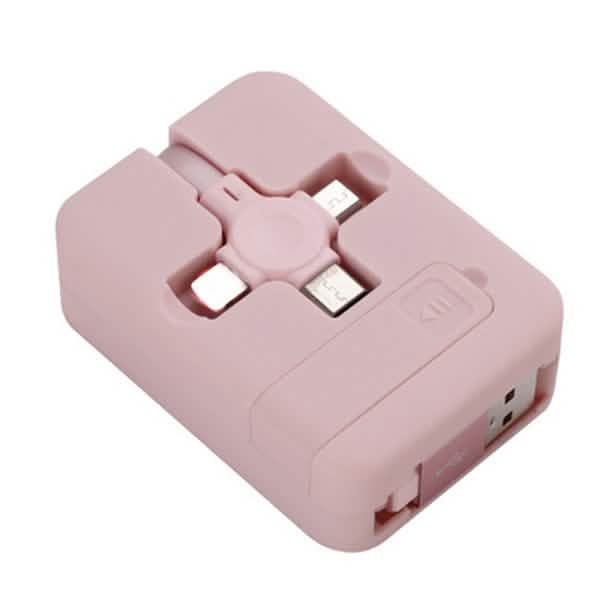 3-in-1 Portable Retractable Charging Cable