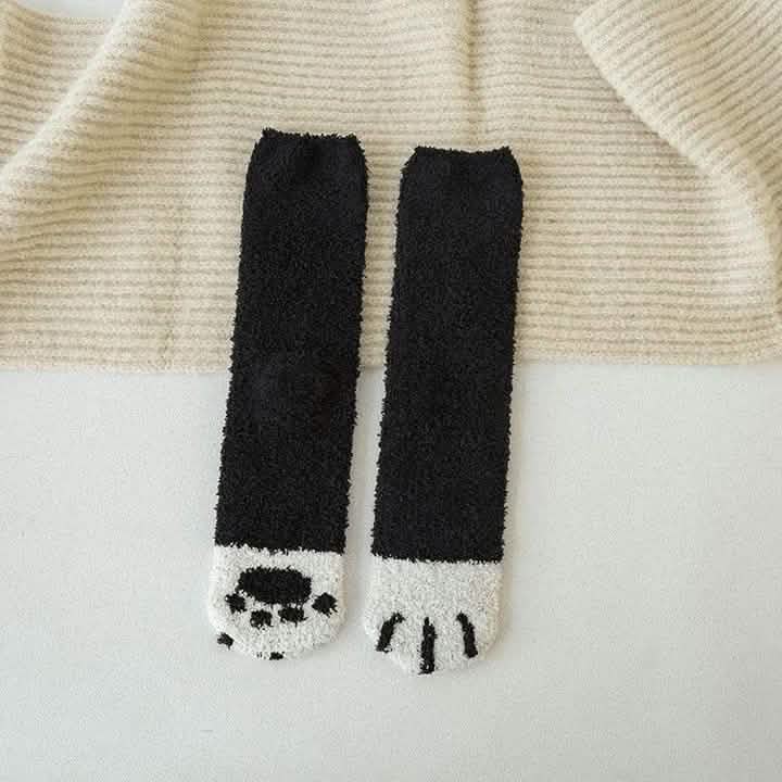 3-Pack: Autumn and Winter Cat Claws Socks