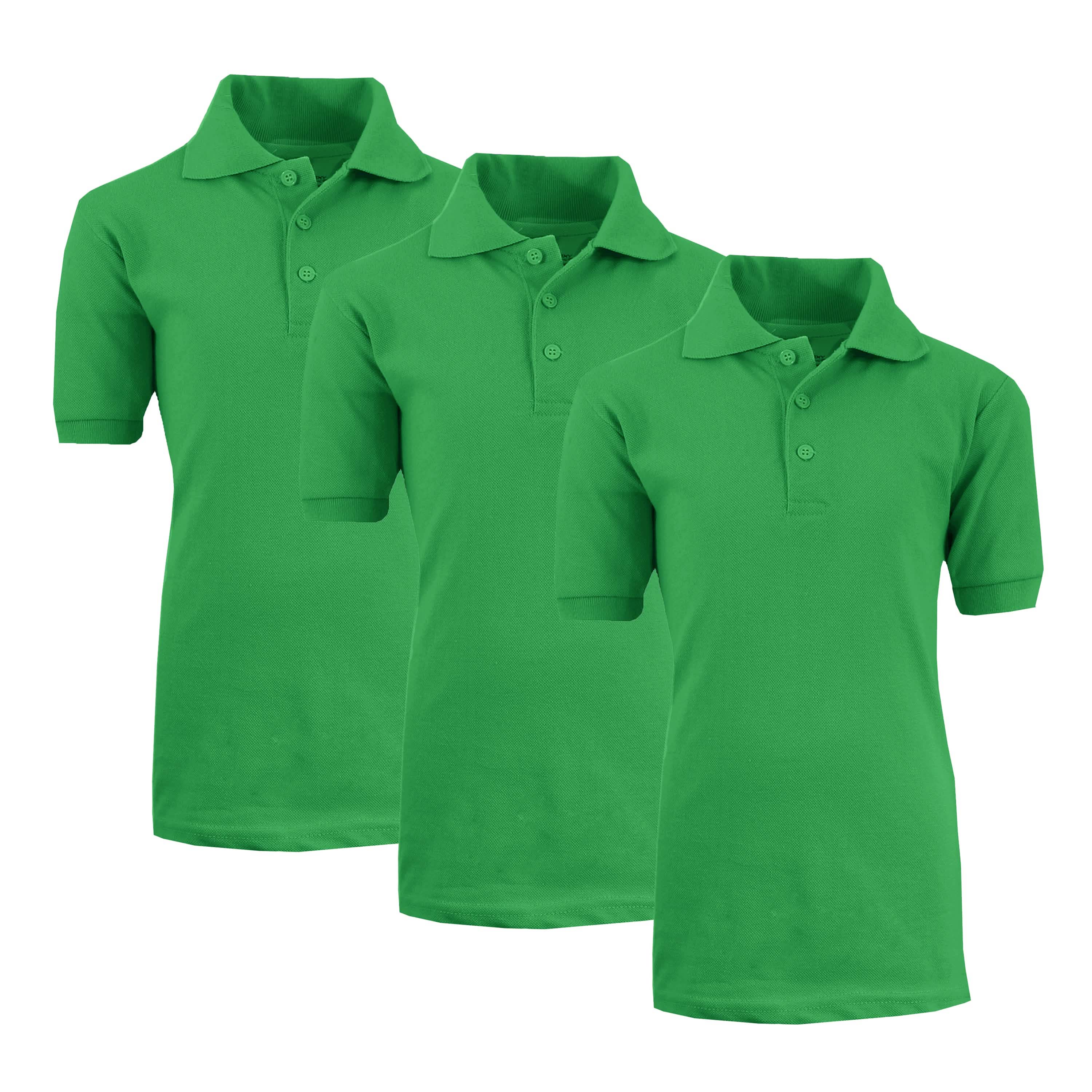 3-Pack: Boys School Uniform Polo