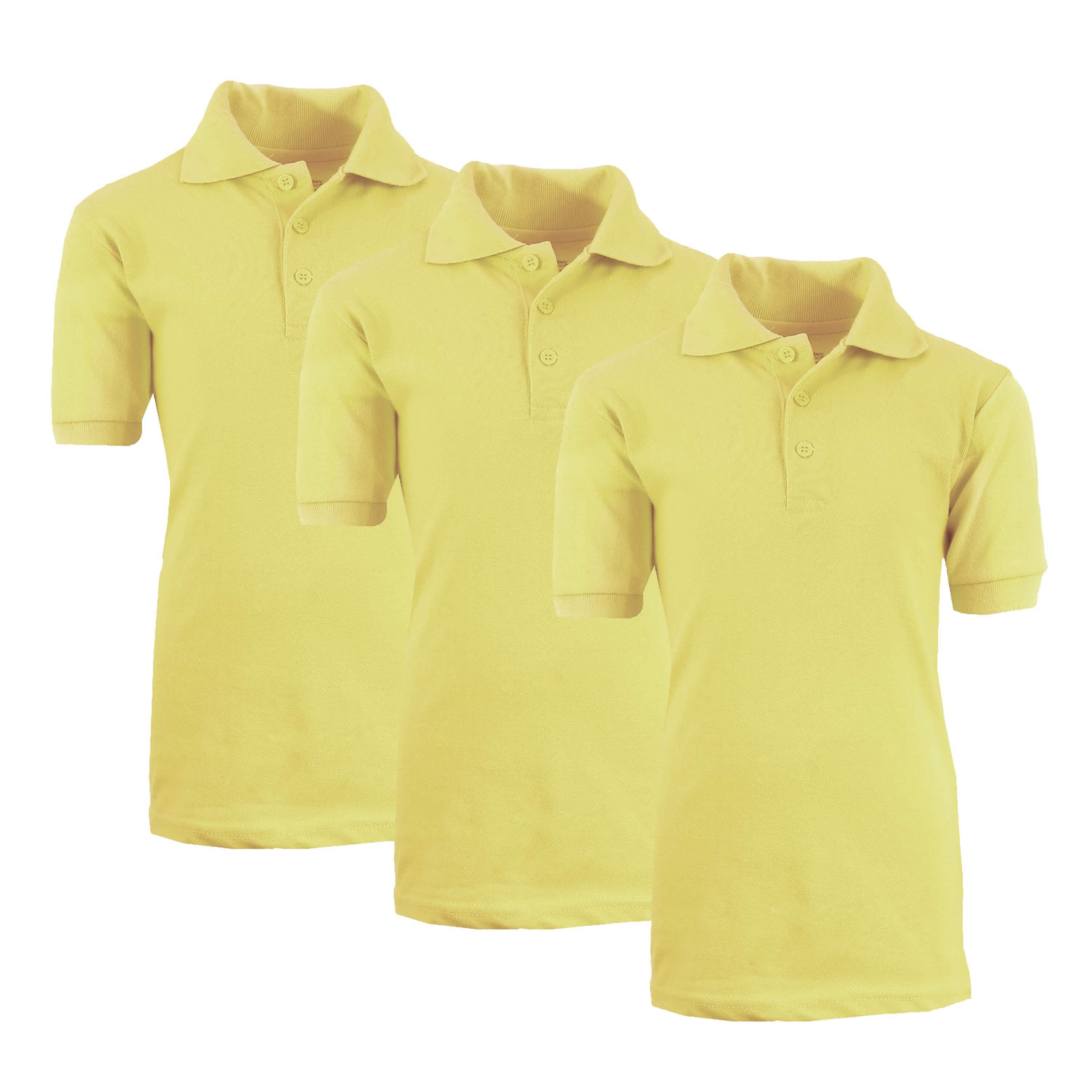 3-Pack: Boys School Uniform Polo