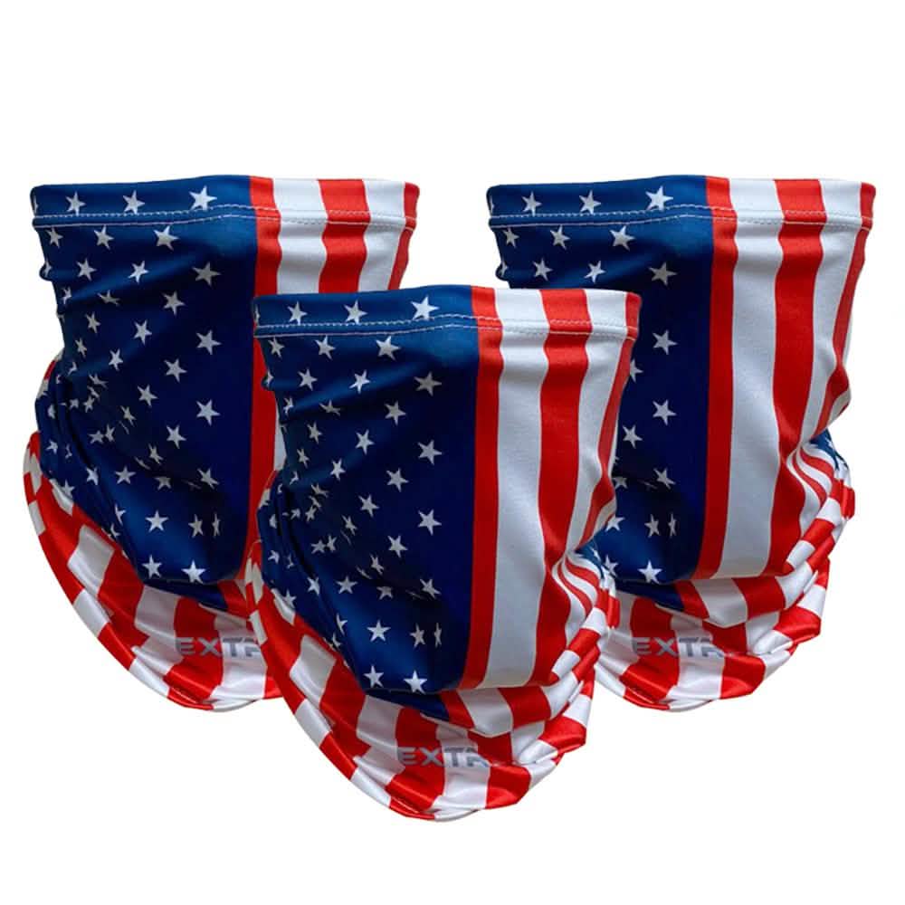 3-Pack: Headband, Bandanas, Scarf, Neck Warmer, Head Wrap, Multi Functional Gaiter