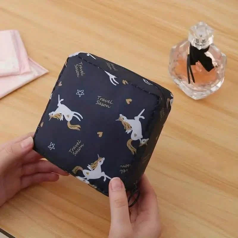 3-Pack: Large Capacity Sanitary Napkin Storage Bag