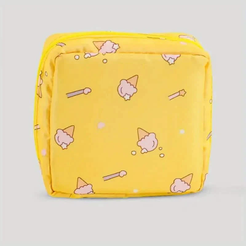 3-Pack: Large Capacity Sanitary Napkin Storage Bag