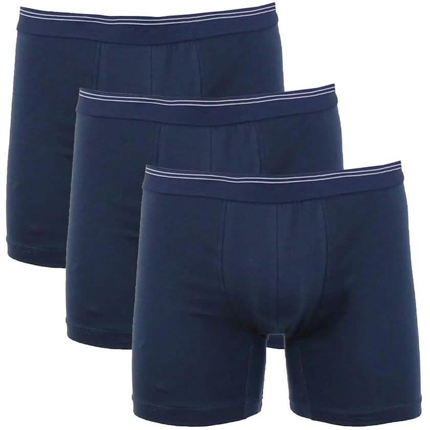 3-Pack: Men's Cotton Stretch Boxer Briefs