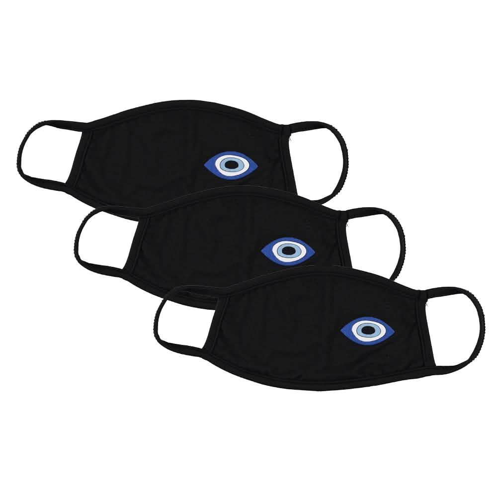 3-Pack: Washable Reusable Non-Medical Fabric Face Masks