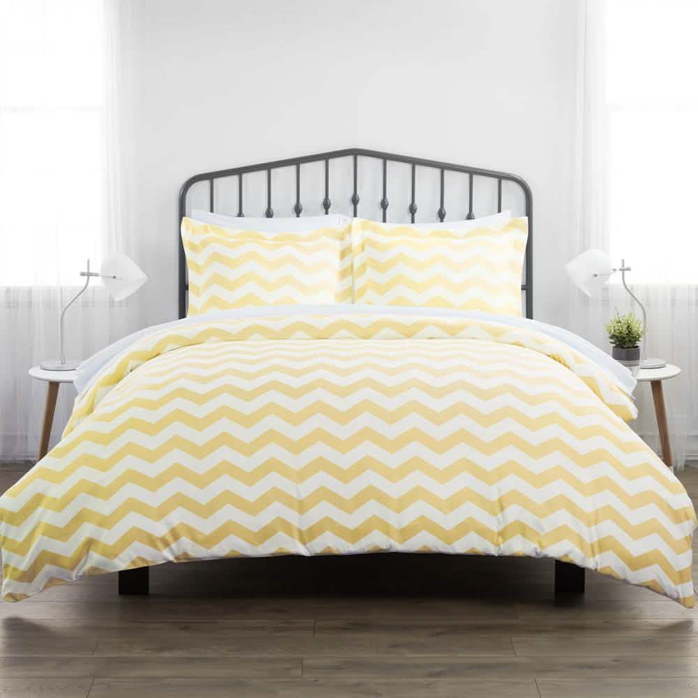 3-Piece: Arrow Patterned Duvet Cover Set