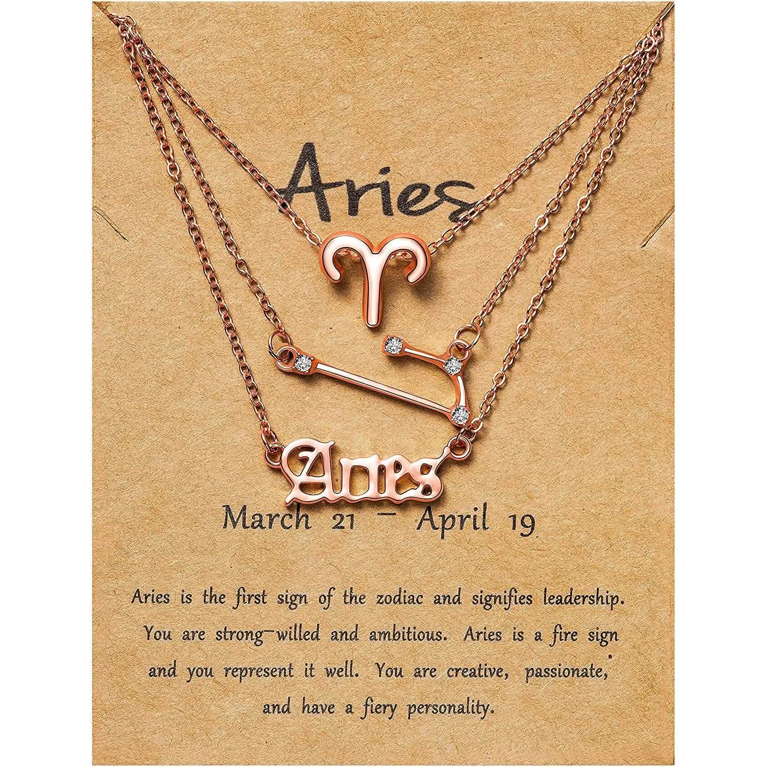 3-Piece: Constellation Zodiac Layer Necklaces