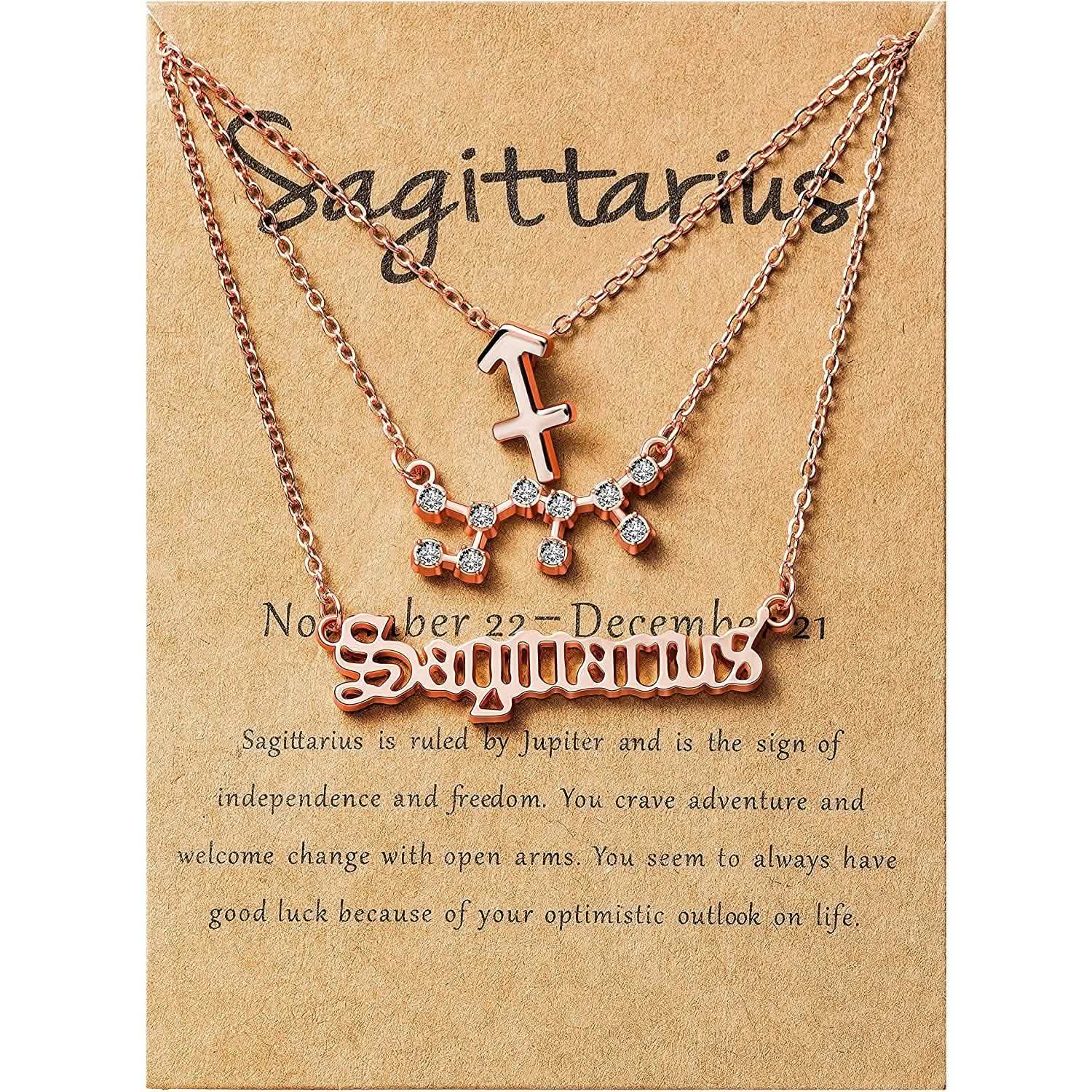 3-Piece: Constellation Zodiac Layer Necklaces