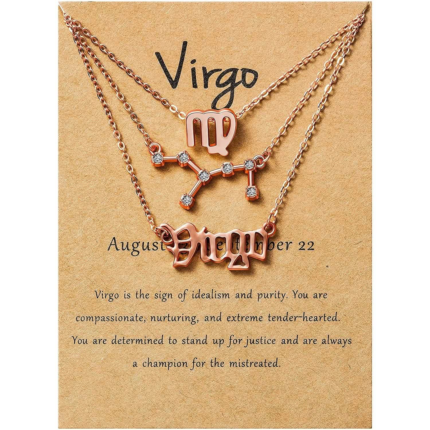 3-Piece: Constellation Zodiac Layer Necklaces