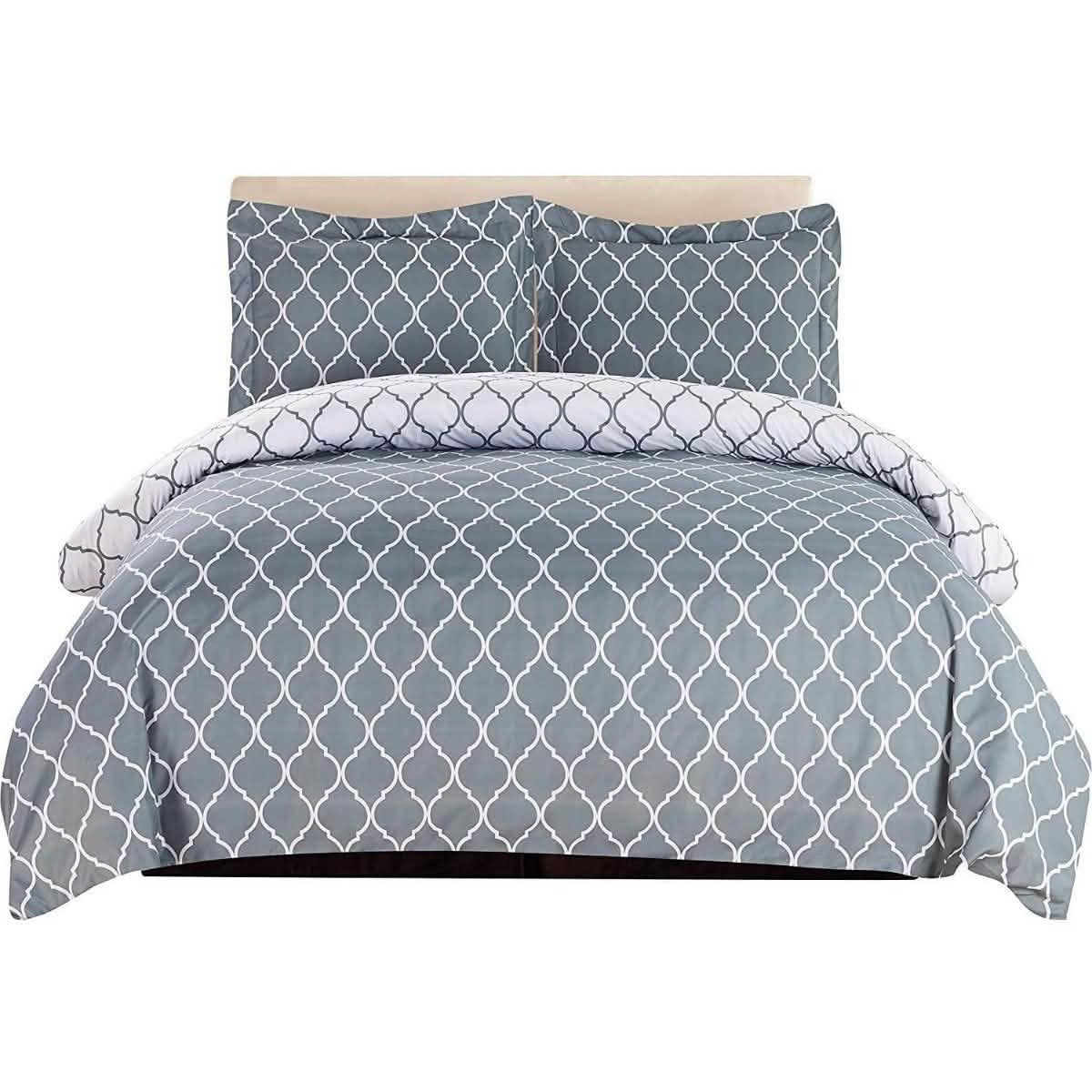 3-Piece: Lux Decor Collection Duvet Cover Set - Assorted Styles