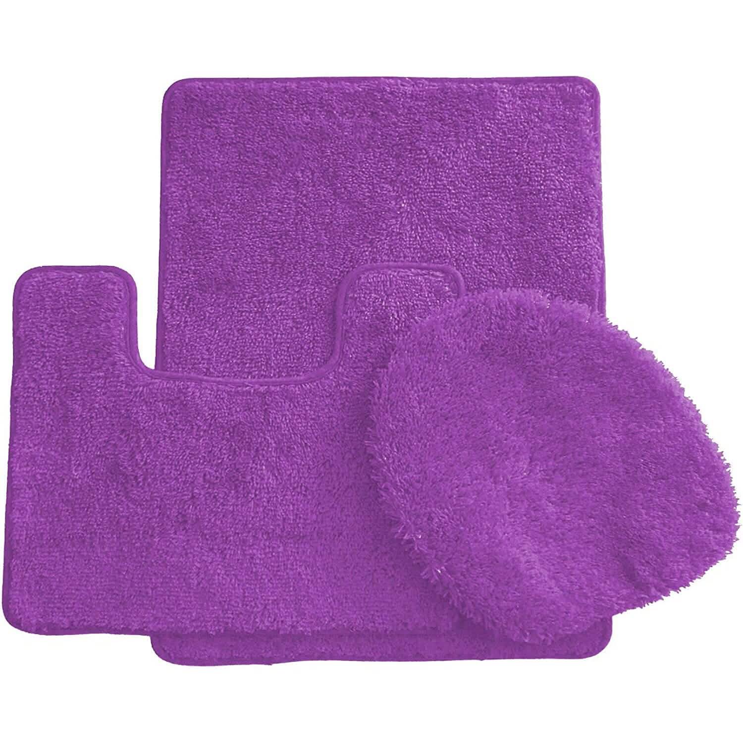 3-Piece Set: Ben&Jonah Elegant Bath Rug Set