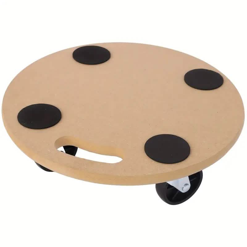 2-Piece: Furniture Moving Dolly Heavy Duty Wood Rolling Mover