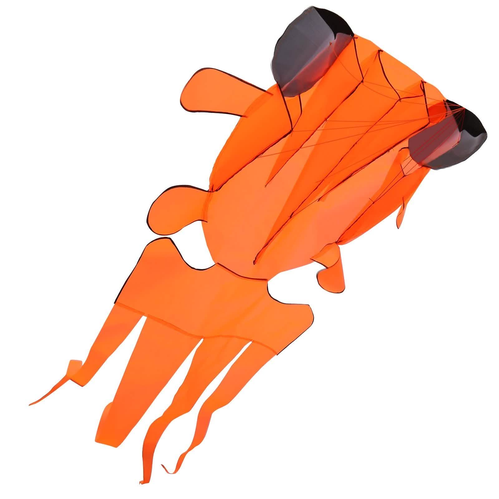 3D Kite Frameless Soft Giant and Parafoil