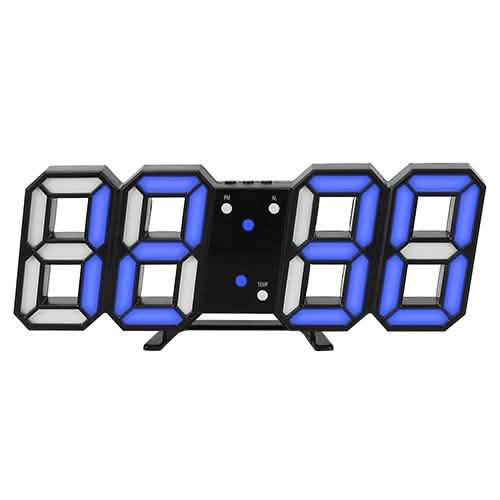 3D LED Digital Wall Clock