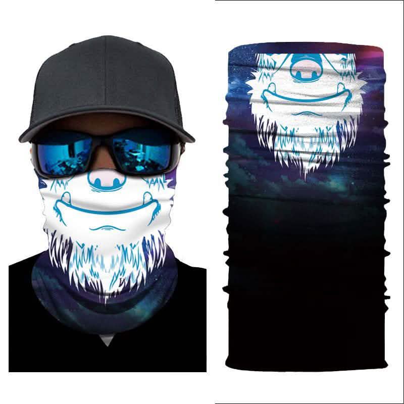 4-Pack: Motorcycle Face Mask and Dust Wind Protection