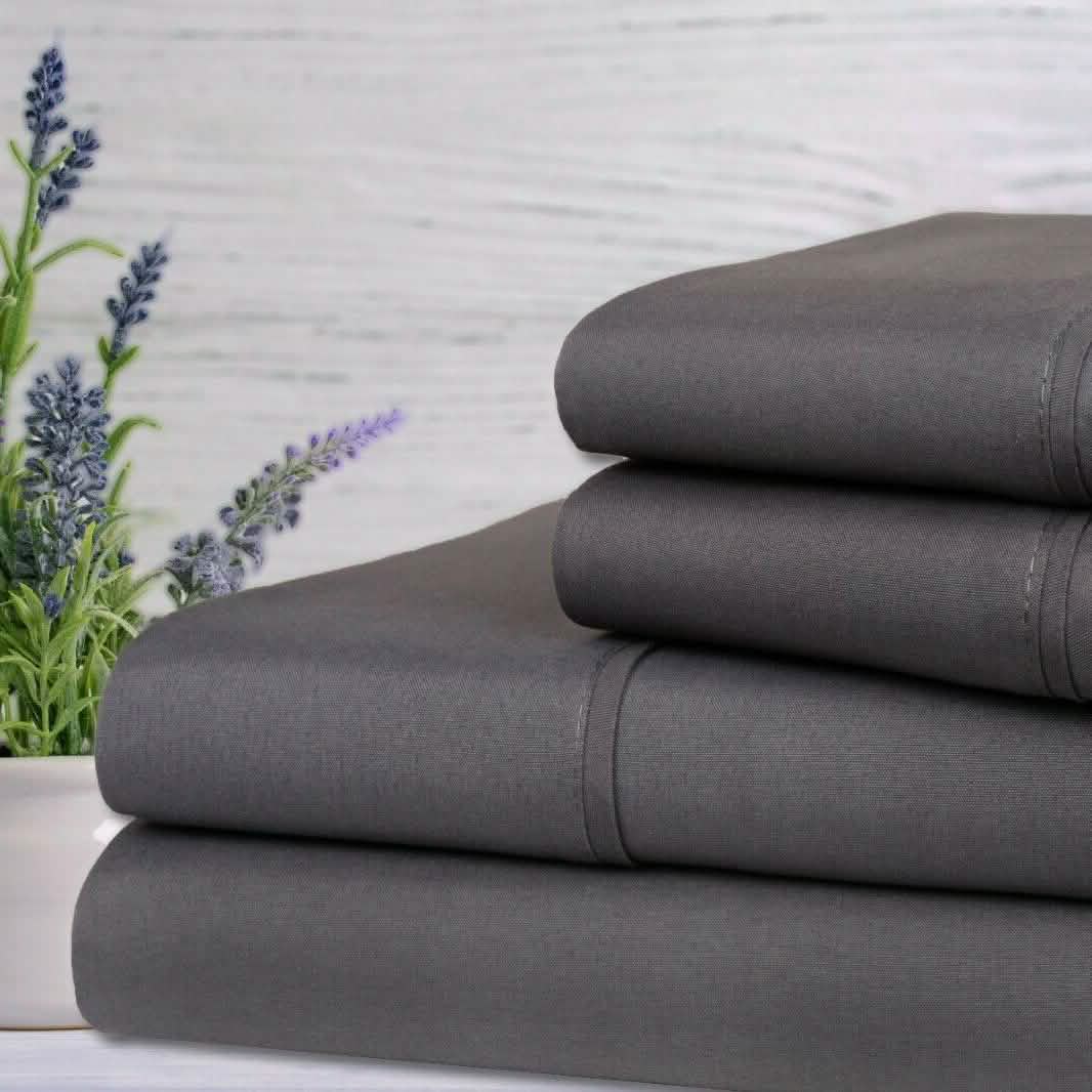 4-Piece Set: Bamboo Lavender Infused Scented Sheet Set
