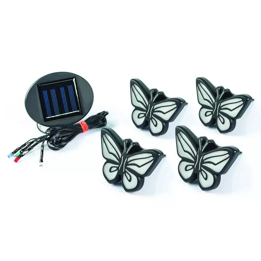 4-Piece Set: Solar Path Lights