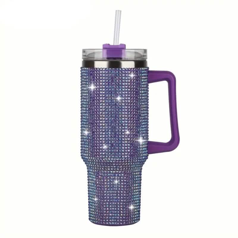 40 Oz Super Sparkly Rhinestone Bling Tumbler