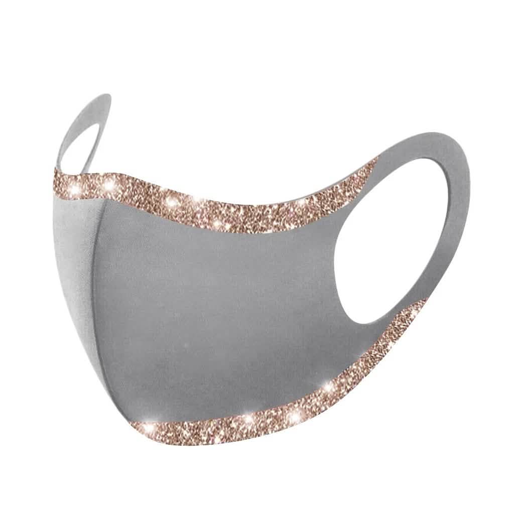 5-Pack: Fashion Bling Sequined Masks