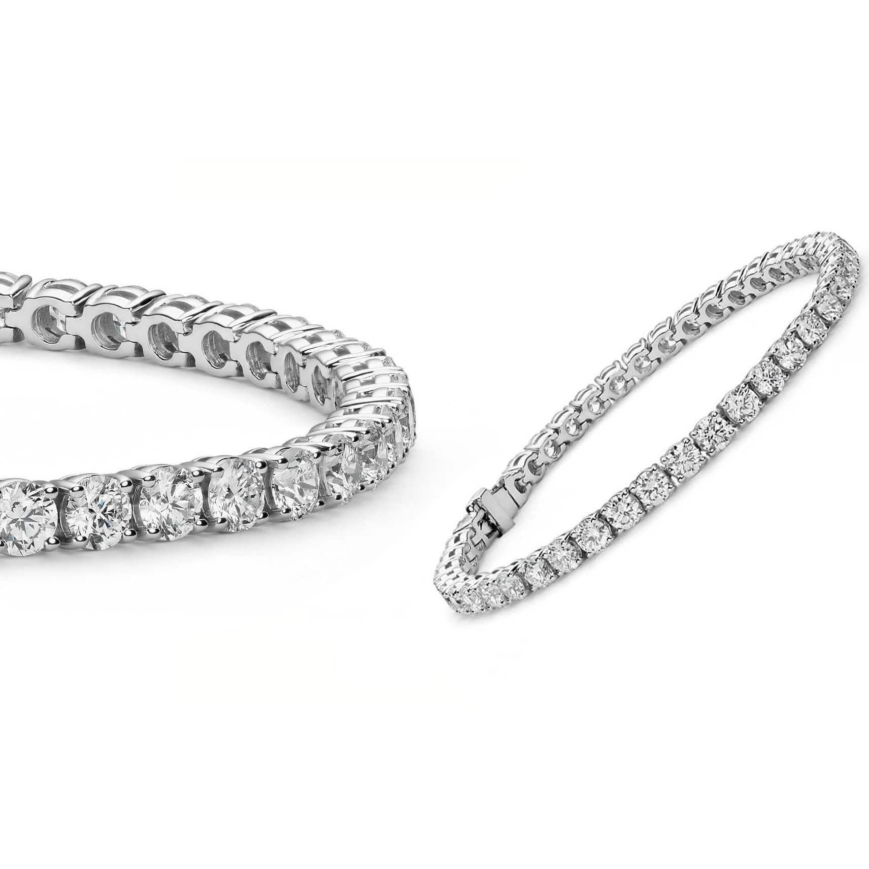 5MM Round Cubic Zirconia Tennis Bracelet