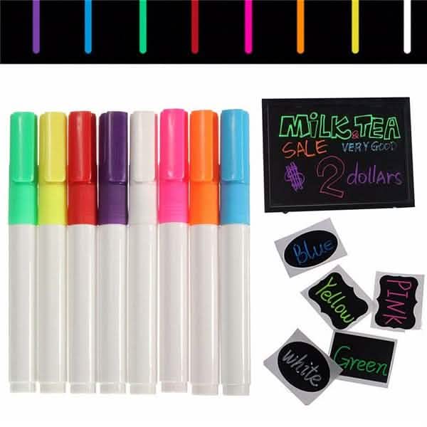 6-Piece: Colored Marker Pen