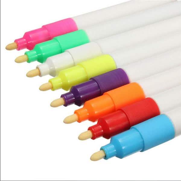 6-Piece: Colored Marker Pen