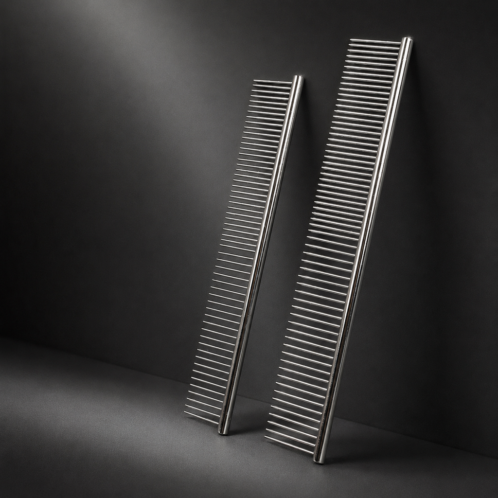 Stainless Steel Pet Row Comb for Dogs and Cats