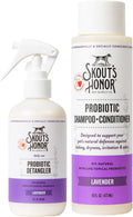 Bundle Probiotic Detangler Grooming Set for Dogs Cats Lavender