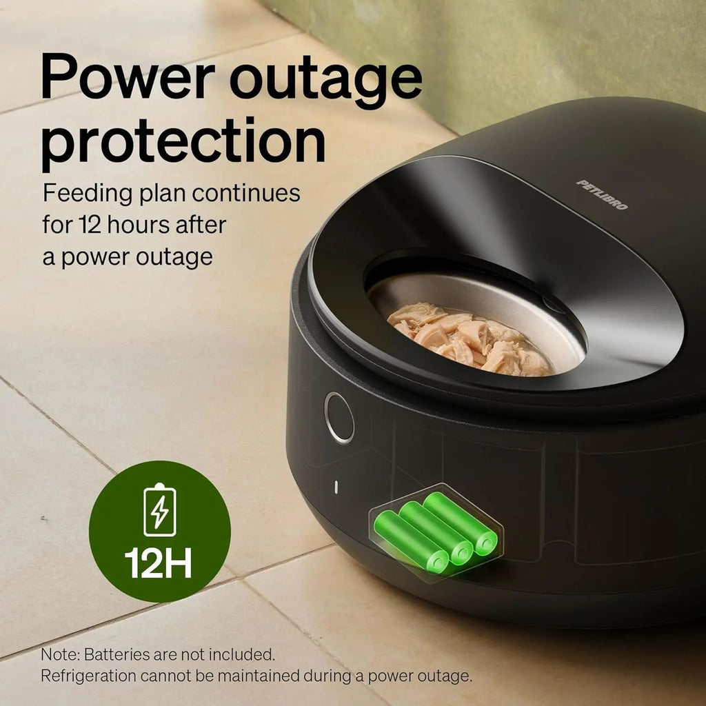 Automatic Cat Feeder for Wet Food – 3-Day Cooling Smart Feeder w/ App Control