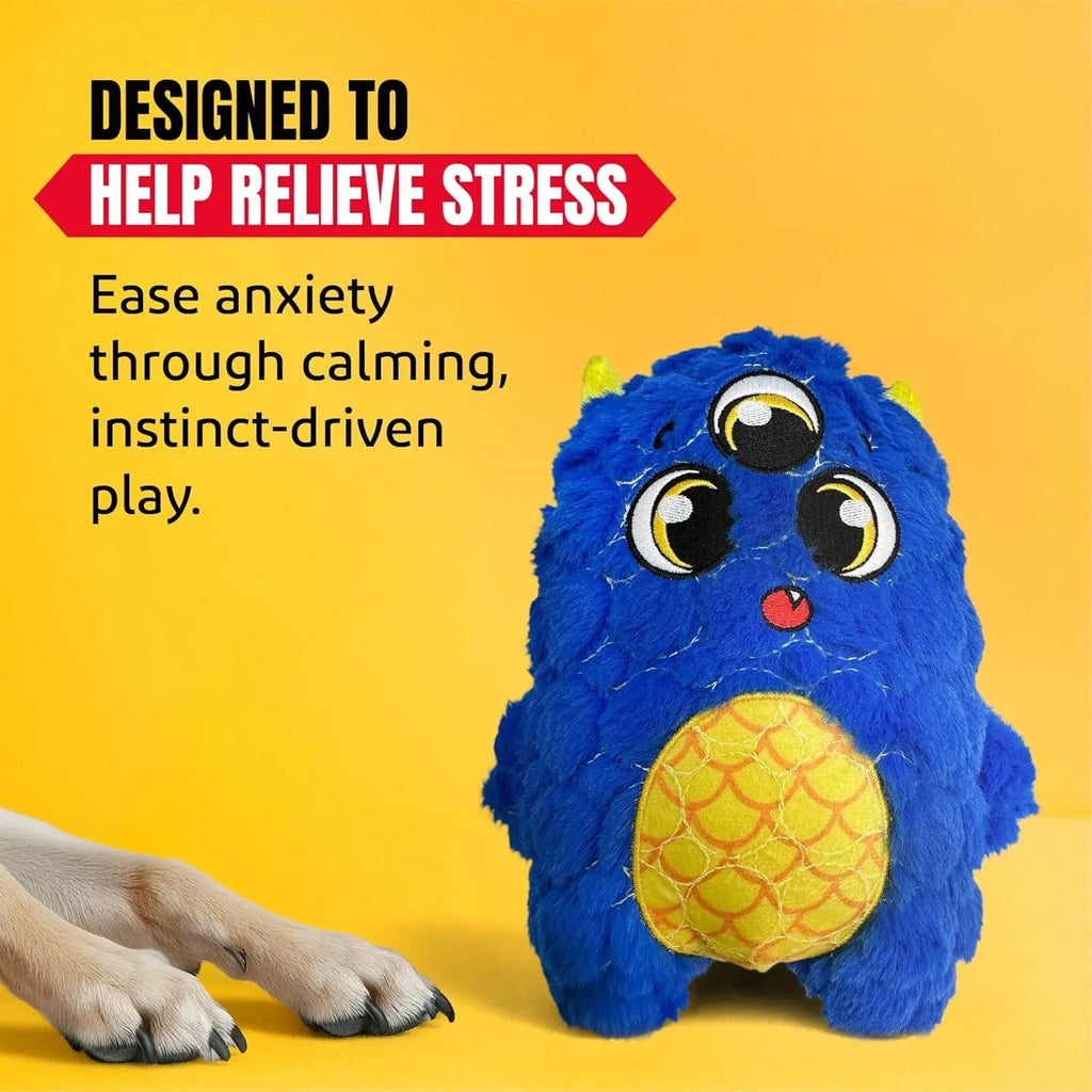 Bite Force Dog Toy with Squeaker for Aggressive Chewers (9 characters)