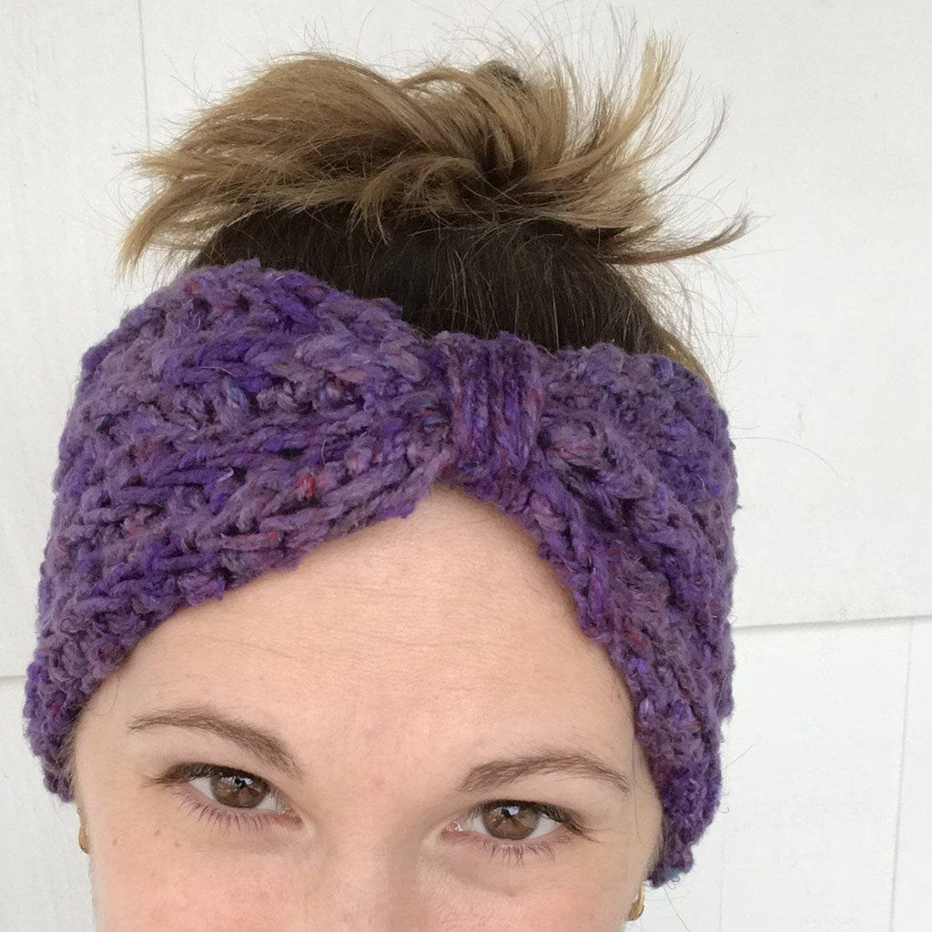 Bow Ear Warmer Crochet Kit