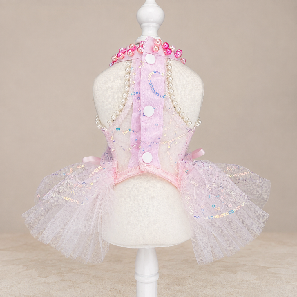 Butterfly Tulle Pet Dress for Dogs and Cats