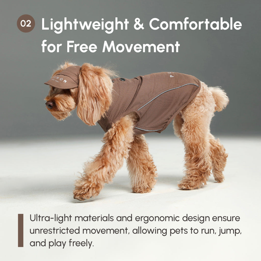 CHILL VEST SHIRT - MOCHA