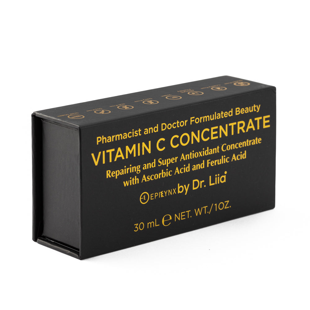 Brightening Vitamin C Glow Serum for Sensitive & Dry Skin – Vegan, Gluten-Free, Anti-Aging, Fragrance-Free