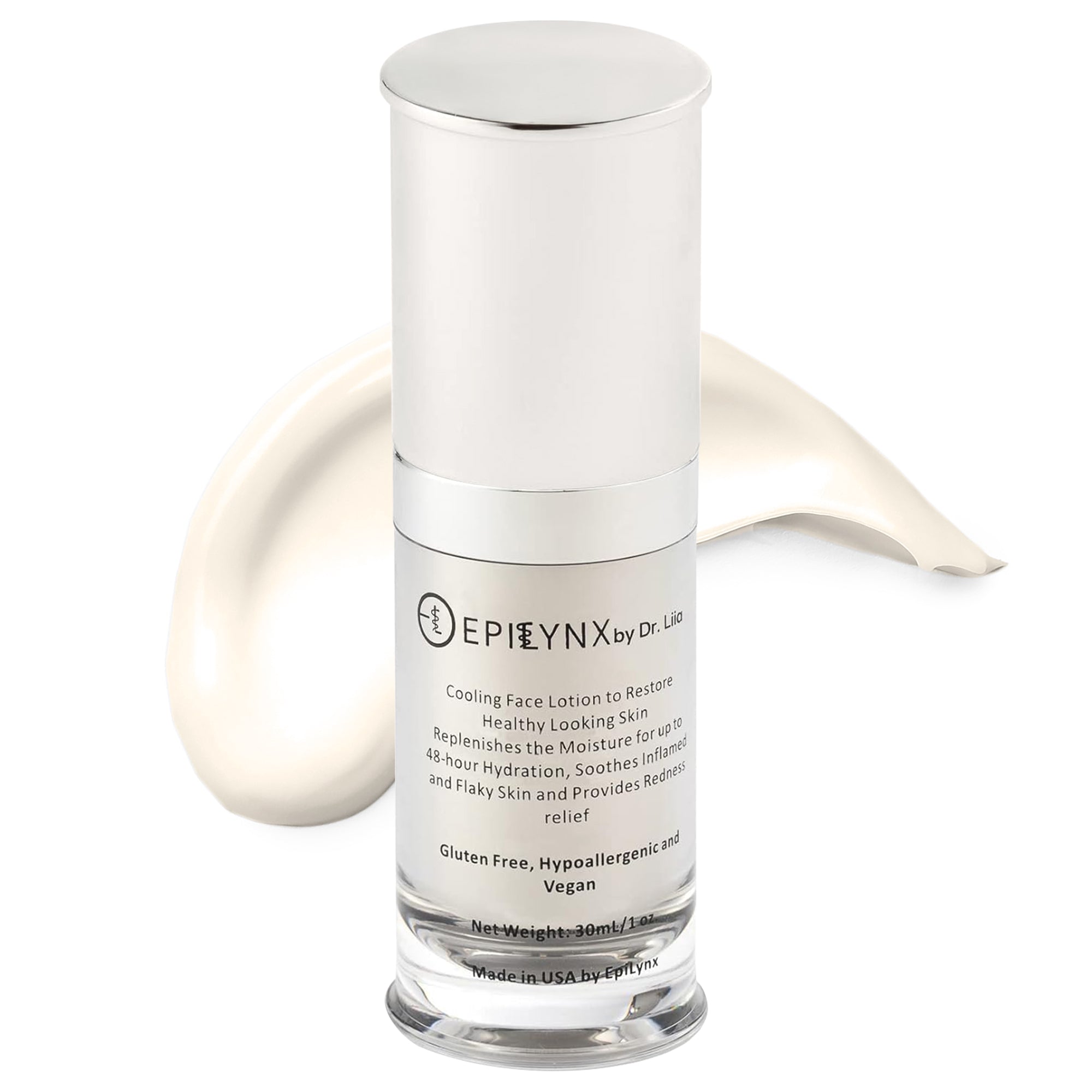 Lightweight Face Moisturizer for Sensitive & Dry Skin – Calming & Hydrating