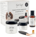 Eye Envy Dog Tear Stain Remover Kit w Brush Pads Powder 30–45 Day