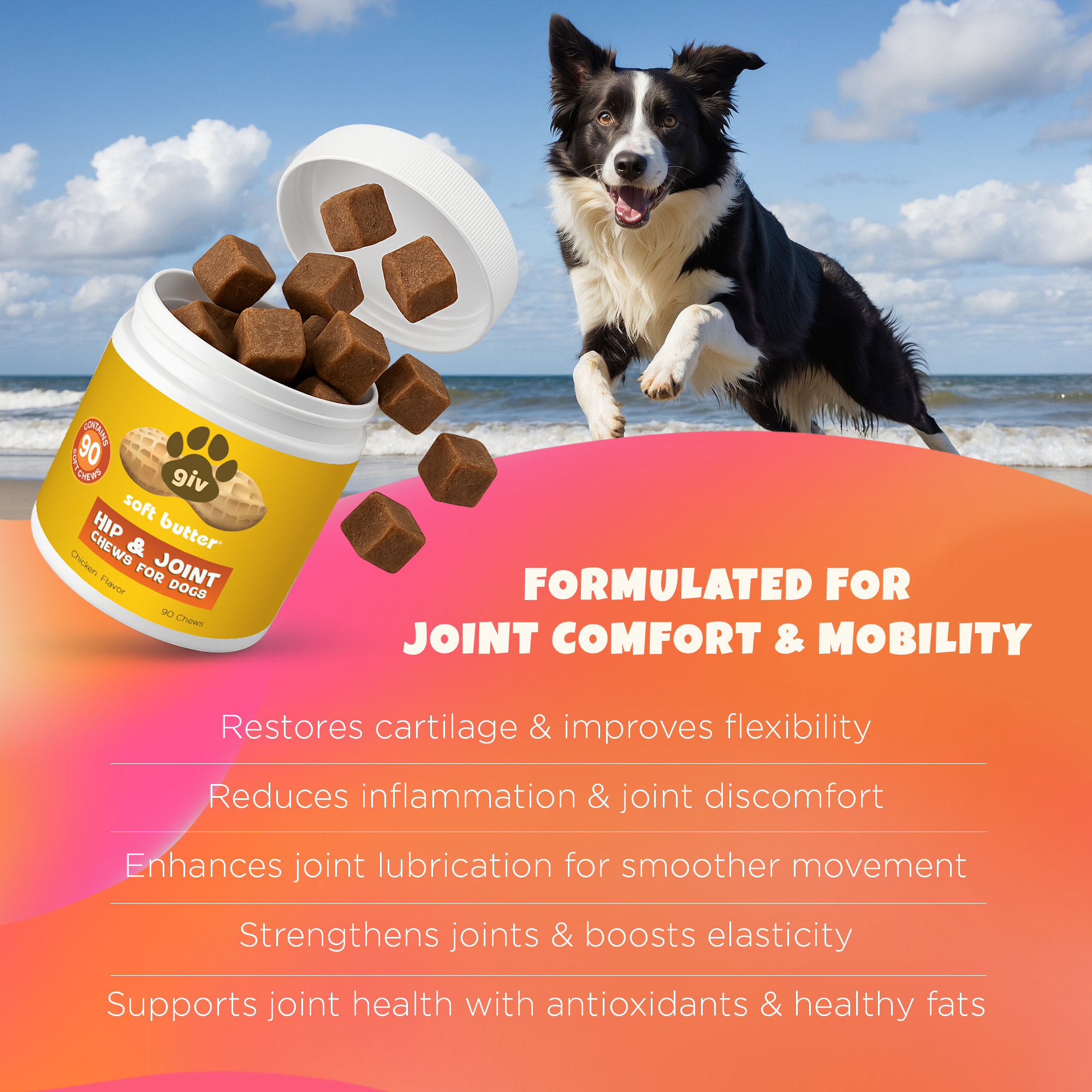 Hip & Joint Chews for Dogs