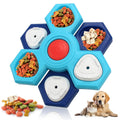Hexagon Pet Puzzle Feeder Toy