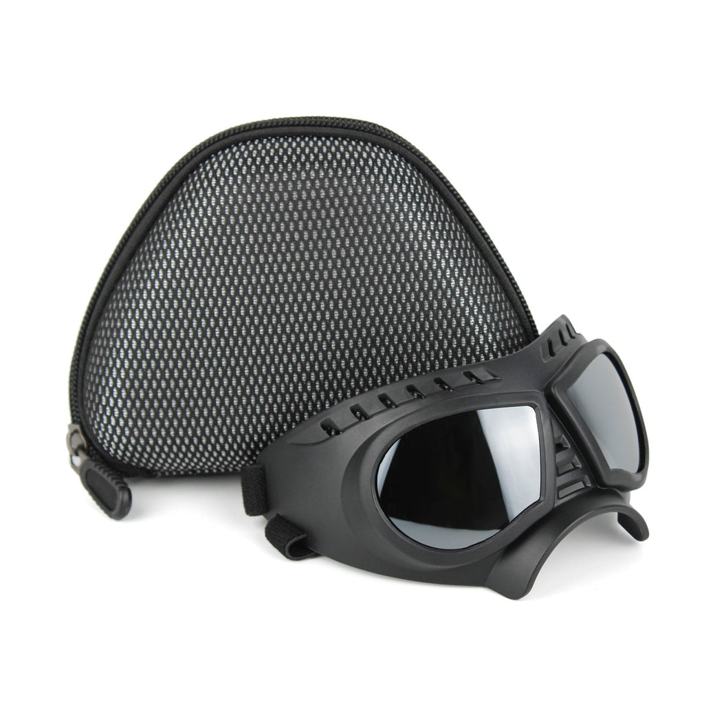 Dog goggles sunglasses skull