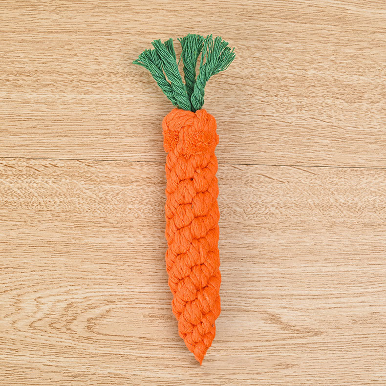 Cotton Rope Dog Toy – Cute Animals Chew