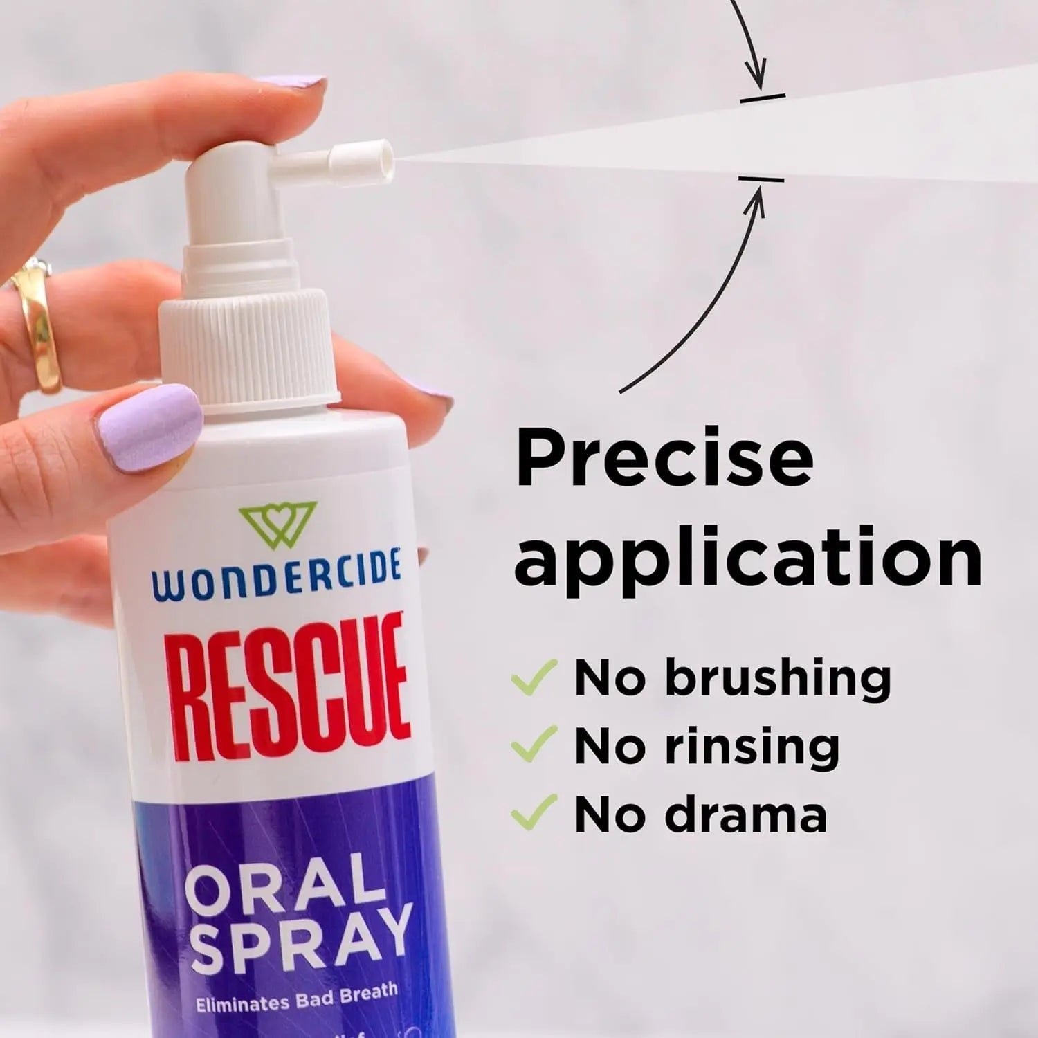 Oral Spray Dogs & Cats Breath & Gum Care 8.5oz with Pure Hypochlorous – 8.5 Oz