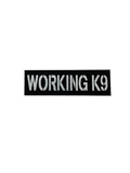 Working K9 Laser Cut Reflective Morale Patch