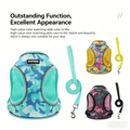 Reflective Camouflage Dog Harness and Leash Set for Small Dogs
