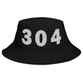 304 Area Code Bucket Hat